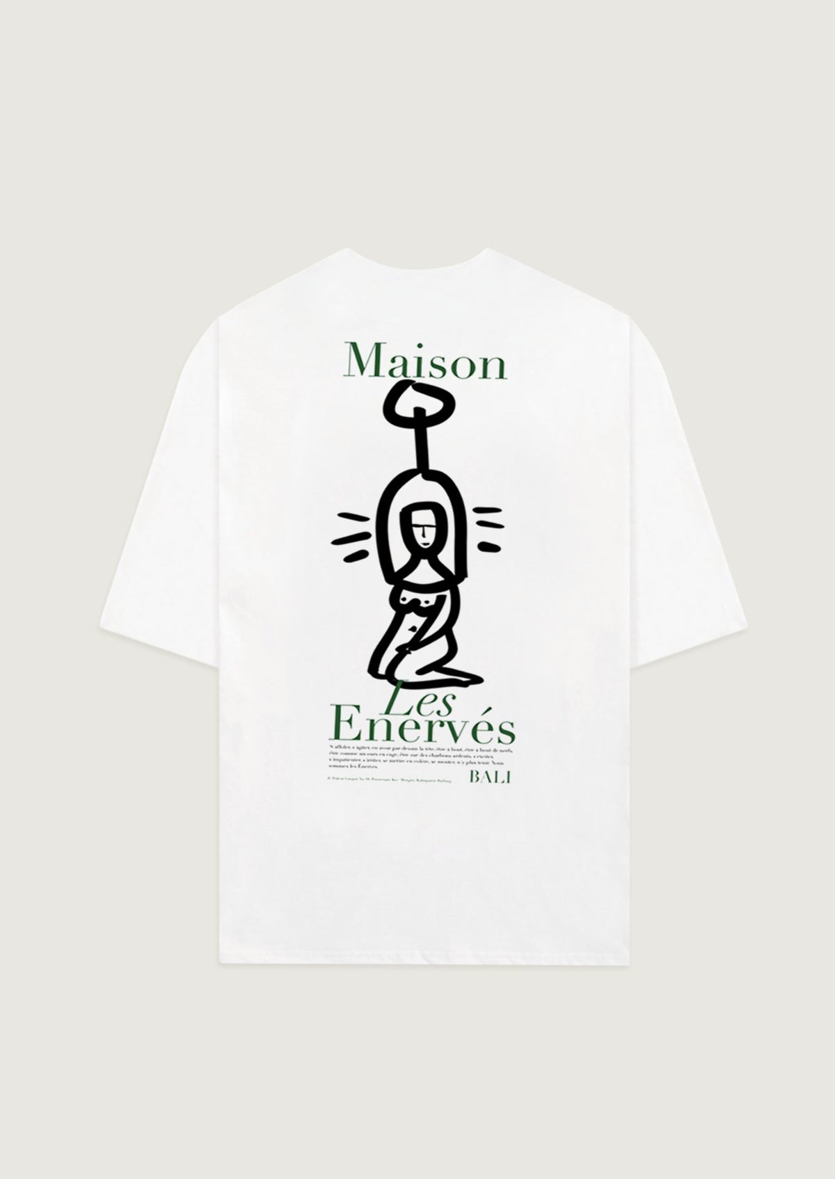 T - shirt Glass - .MAISON LES ÉNERVÉS | Prêt - à - porter | Official online store