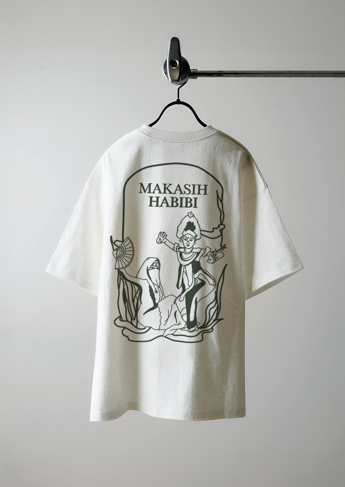 T - shirt Makasih Habibi - .MAISON LES ÉNERVÉS | Prêt - à - porter | Official online store