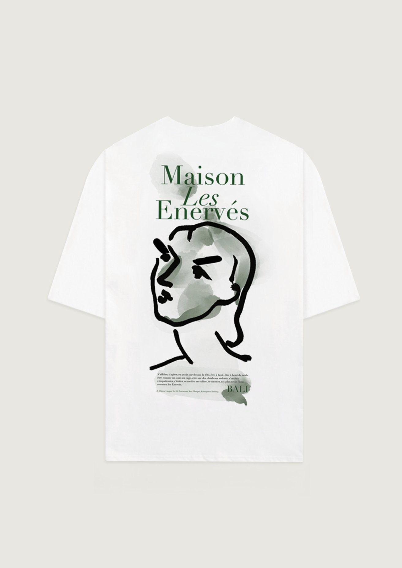 T - shirt Mathias - .MAISON LES ÉNERVÉS | Prêt - à - porter | Official online store