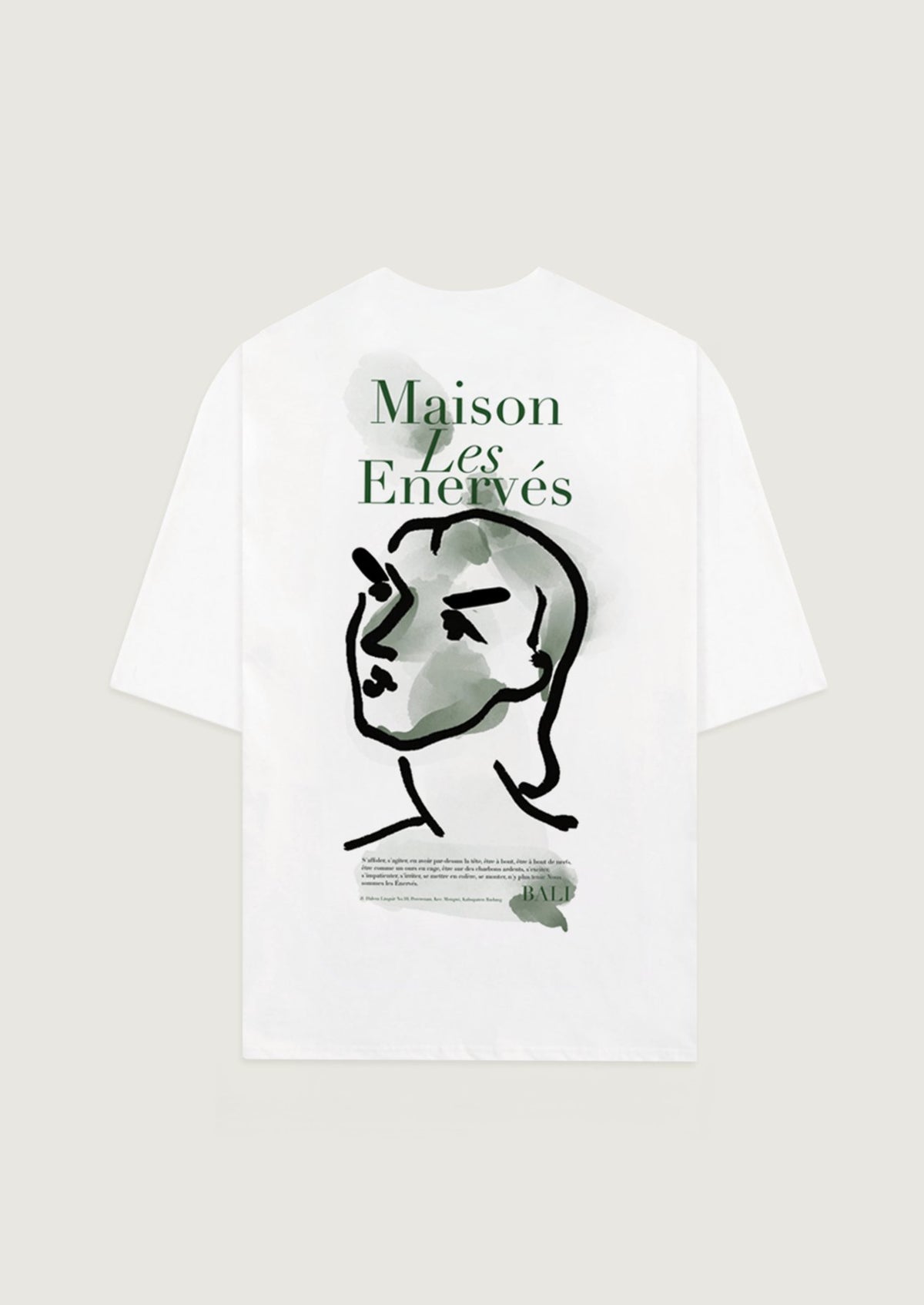 T - shirt Mathias - .MAISON LES ÉNERVÉS | Prêt - à - porter | Official online store