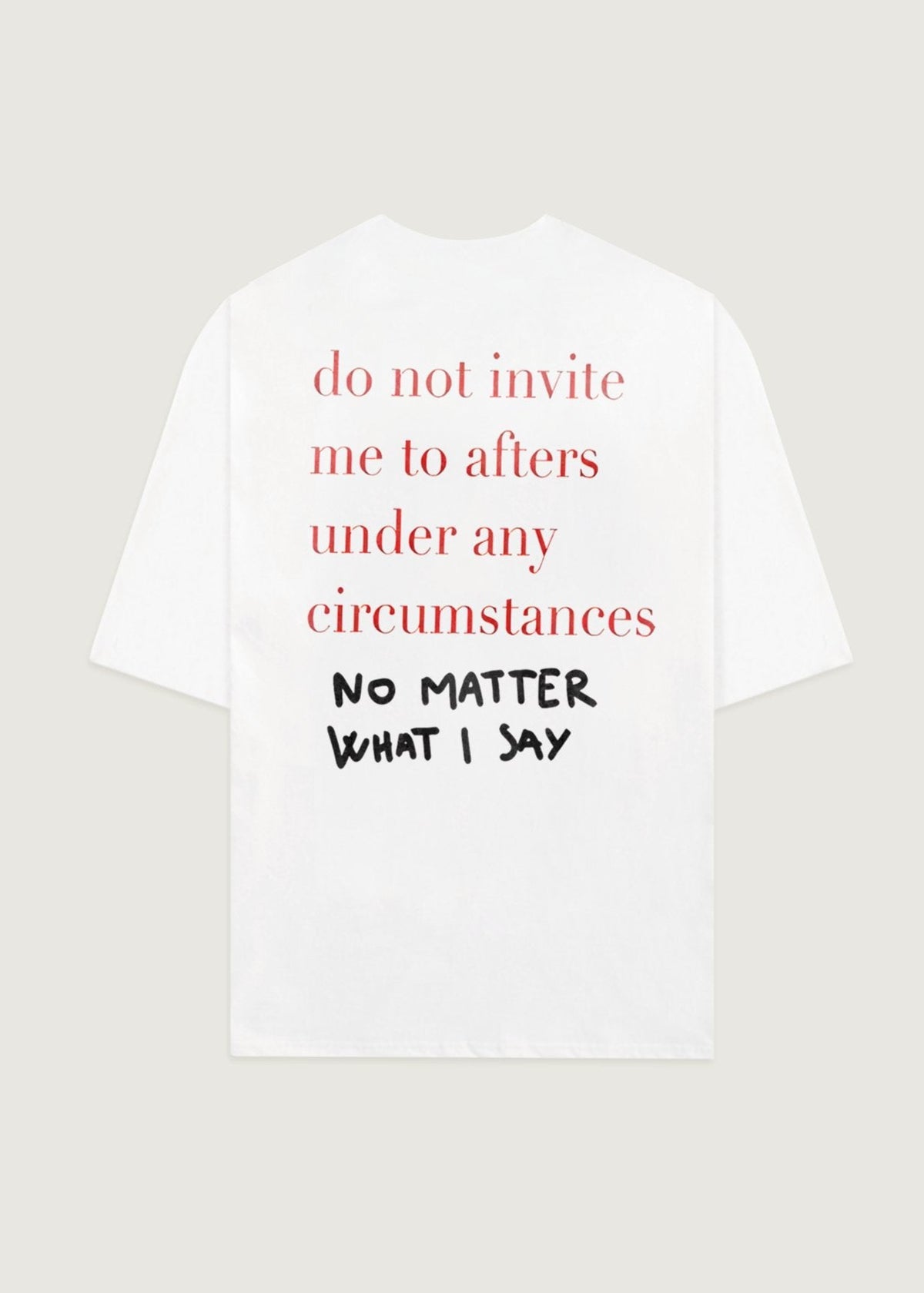 T - shirt The Afters - .MAISON LES ÉNERVÉS | Prêt - à - porter | Official online store