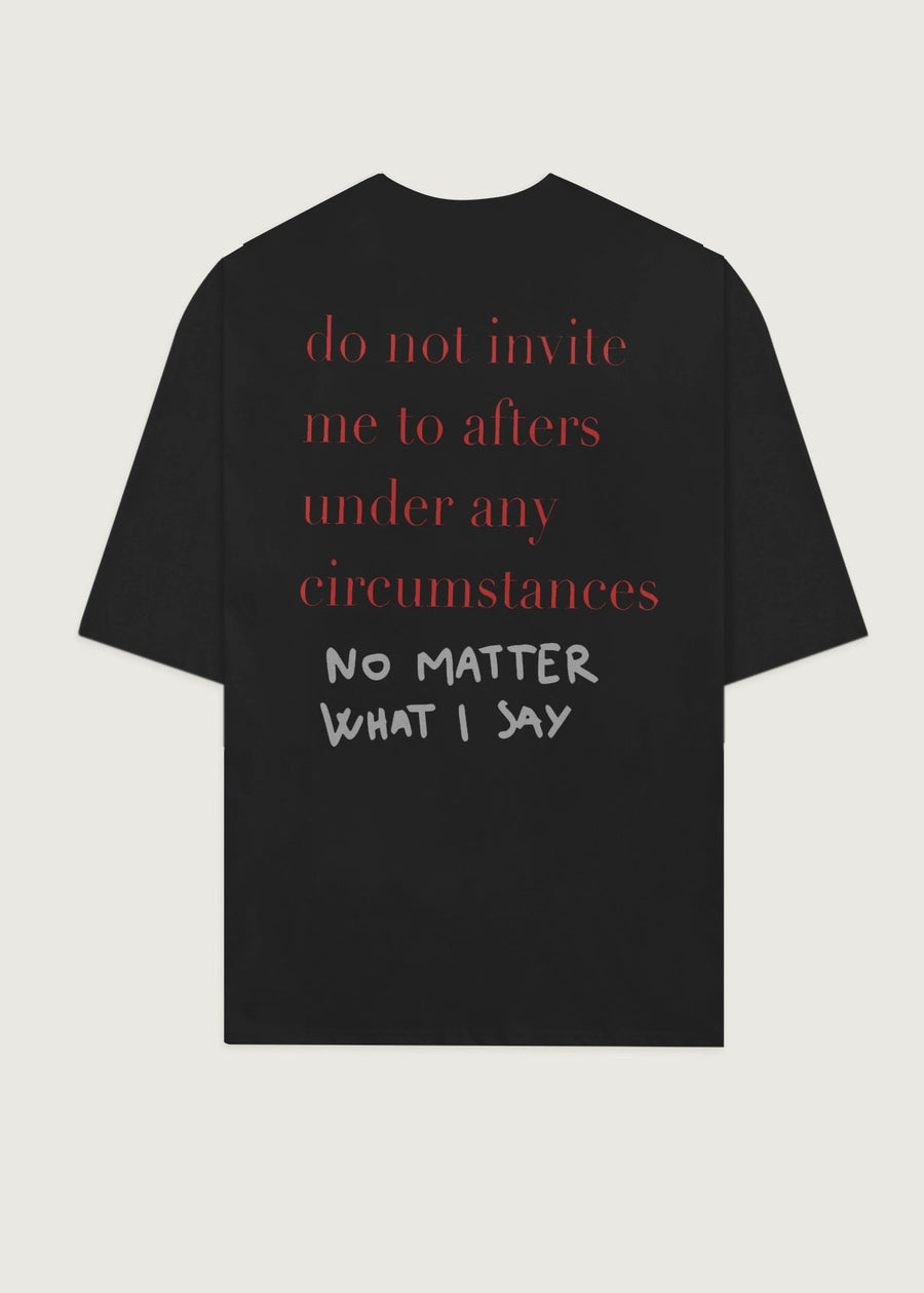 T-shirt The Afters Noir