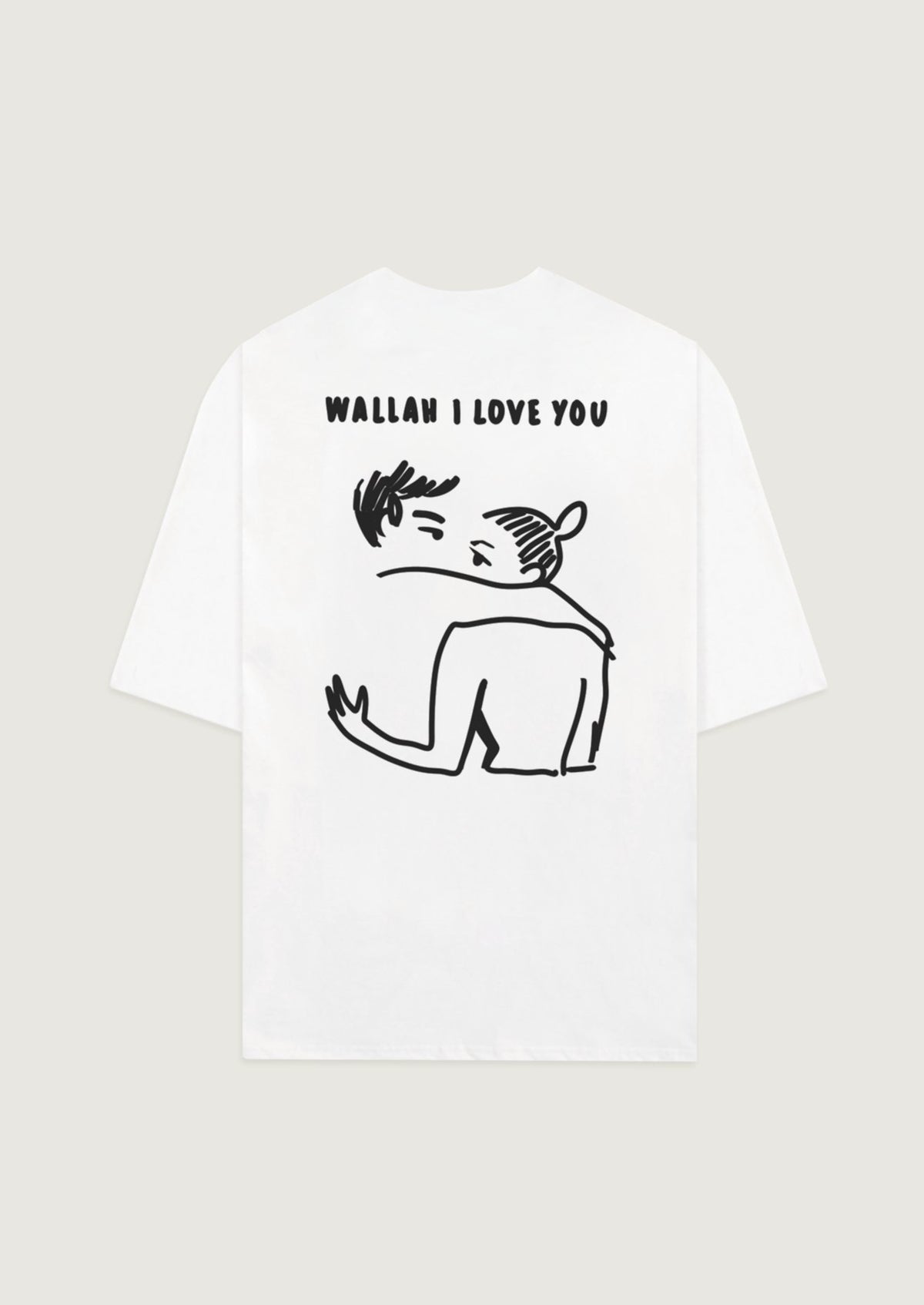 T - shirt Wallah I Love You - .MAISON LES ÉNERVÉS | Prêt - à - porter | Official online store