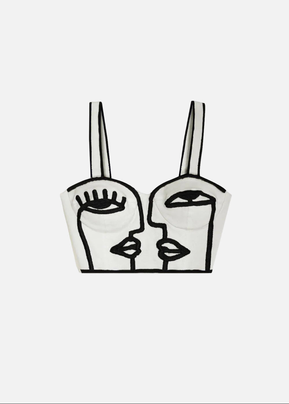 Daria Corset Top - White - .MAISON LES ÉNERVÉS | Prêt-à-porter | Official online store