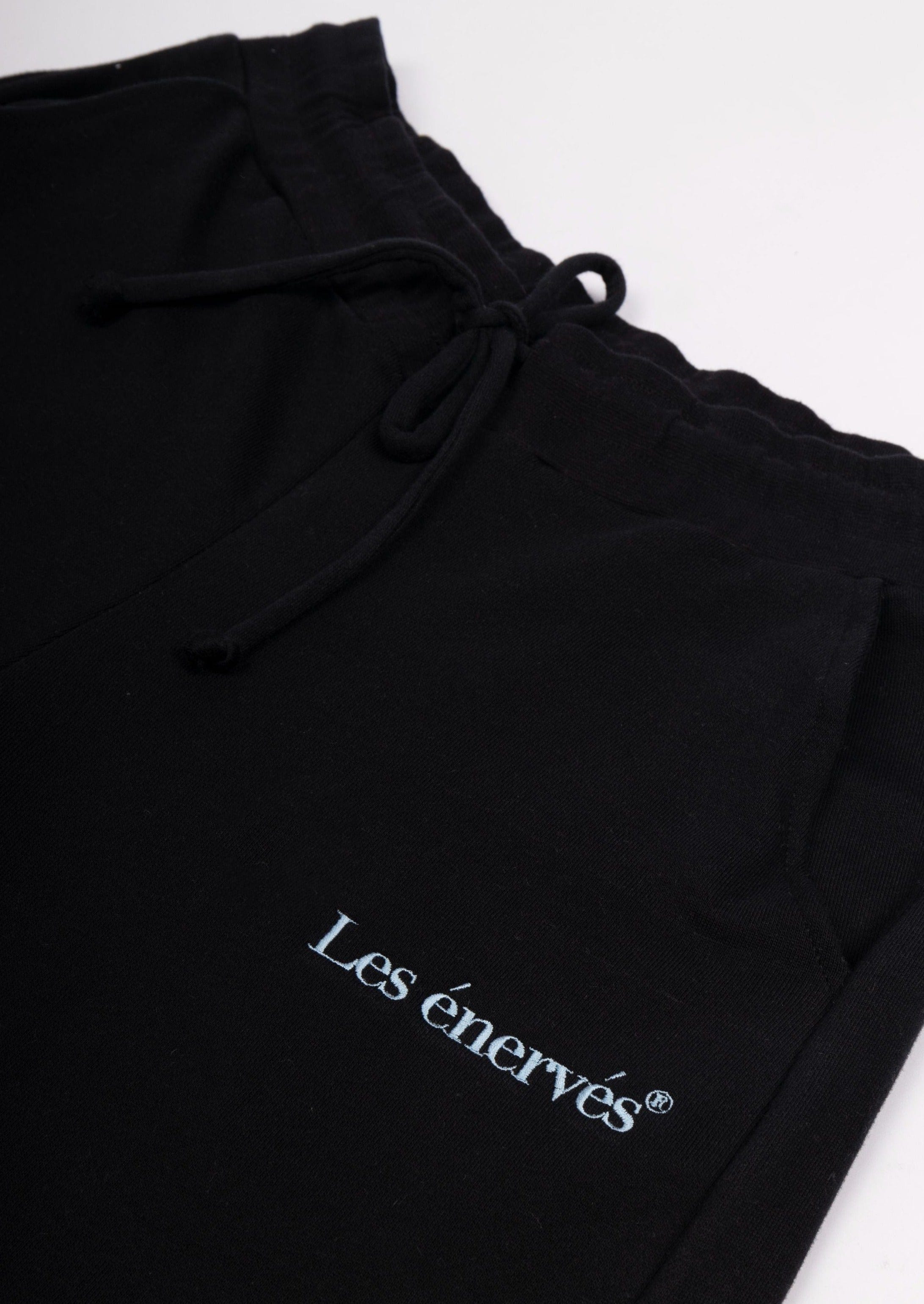 Jog énervés - Black - .MAISON LES ÉNERVÉS | Prêt-à-porter | Official online store