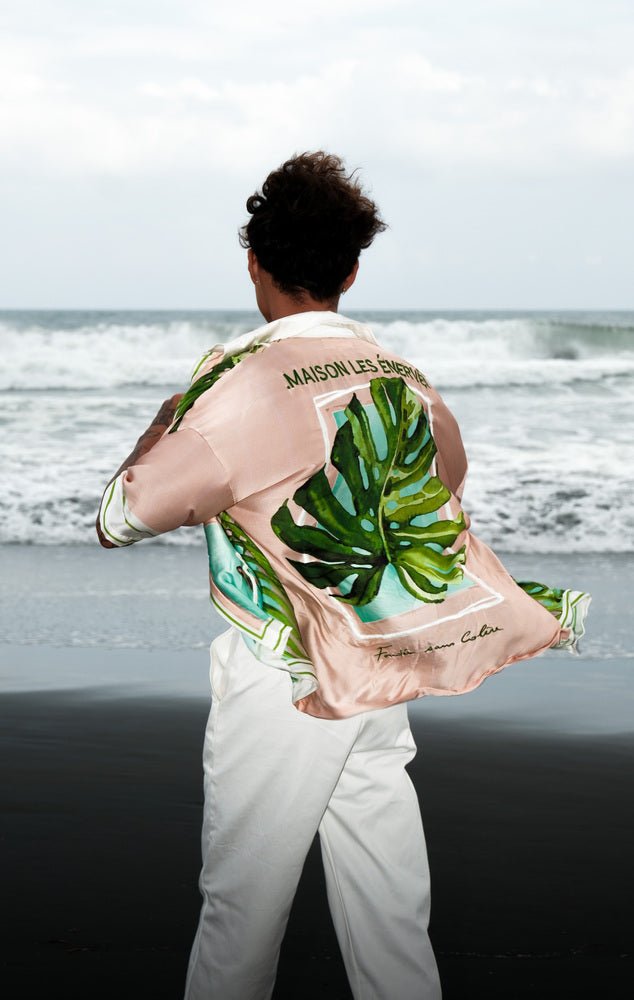 Marrakech Leaf Kimono - .MAISON LES ÉNERVÉS | Prêt-à-porter | Official online store