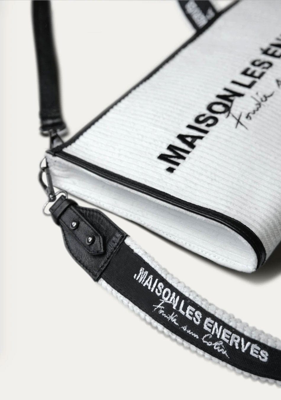 Milano Clutch - Blanc - .MAISON LES ÉNERVÉS | Prêt-à-porter | Official online store