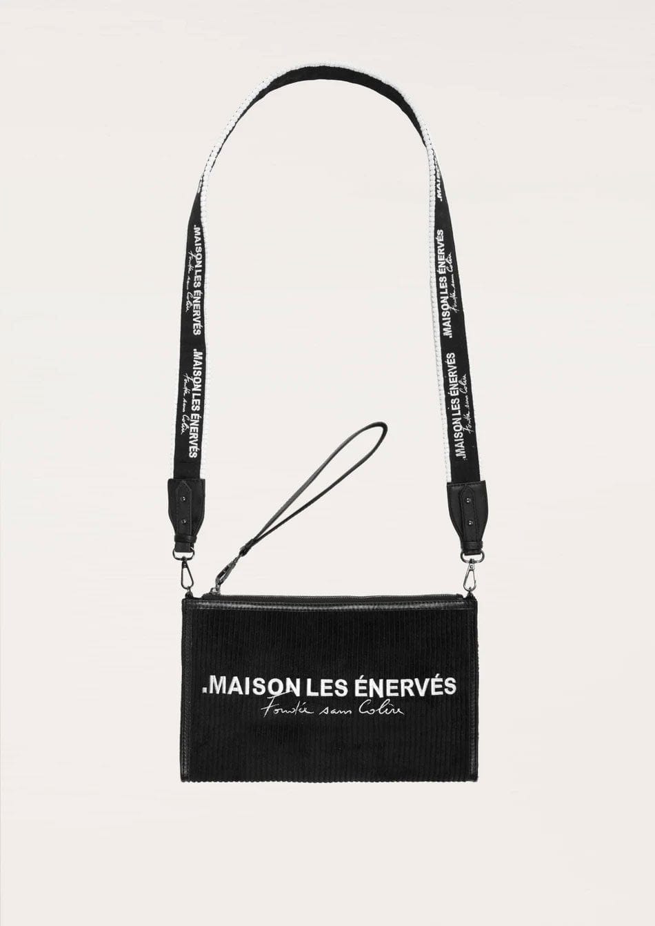 Milano Clutch - Noir - .MAISON LES ÉNERVÉS | Prêt-à-porter | Official online store