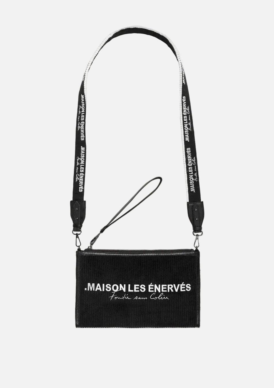 Milano Clutch - Noir - .MAISON LES ÉNERVÉS | Prêt-à-porter | Official online store