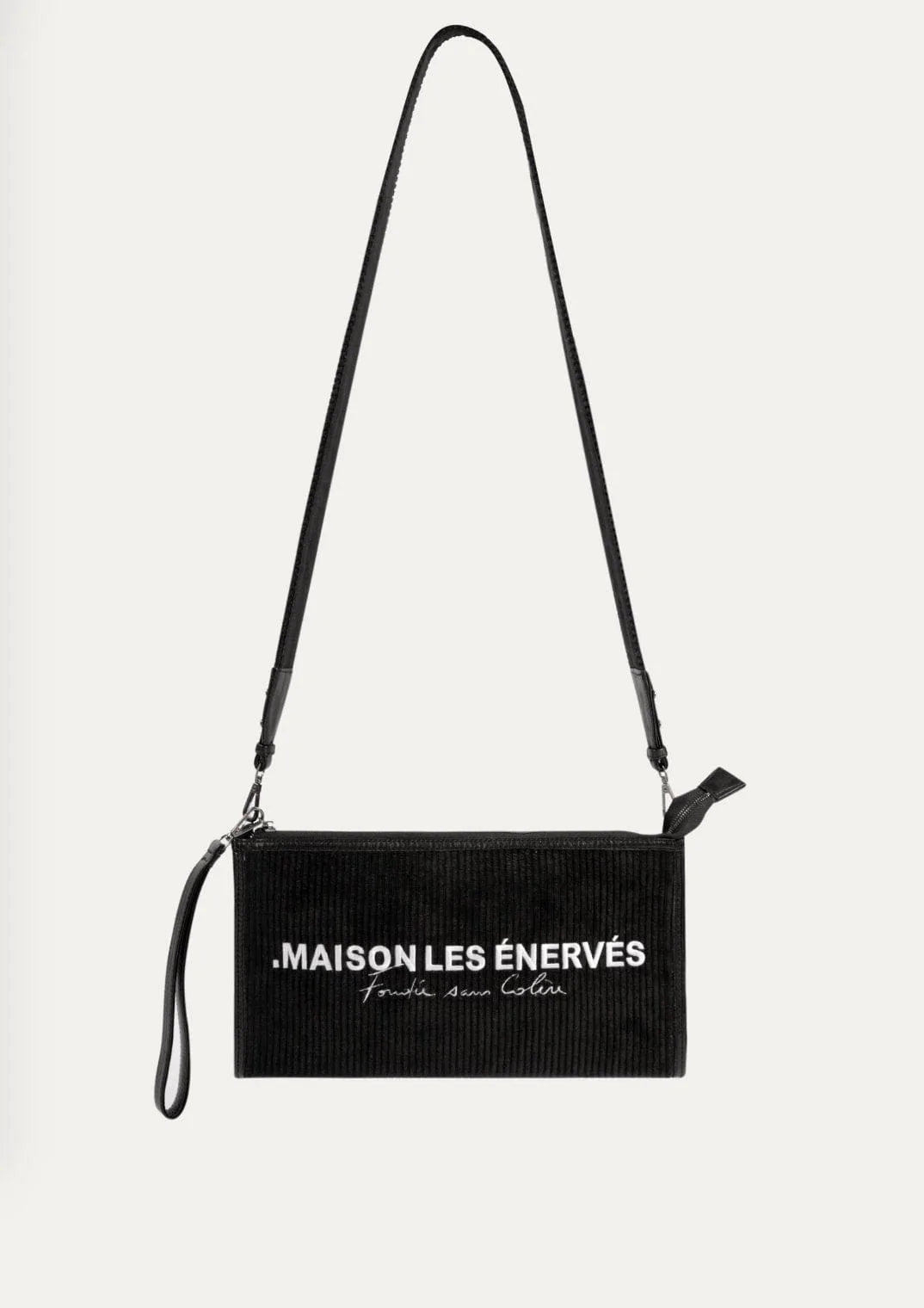 Milano Clutch - Noir - .MAISON LES ÉNERVÉS | Prêt-à-porter | Official online store