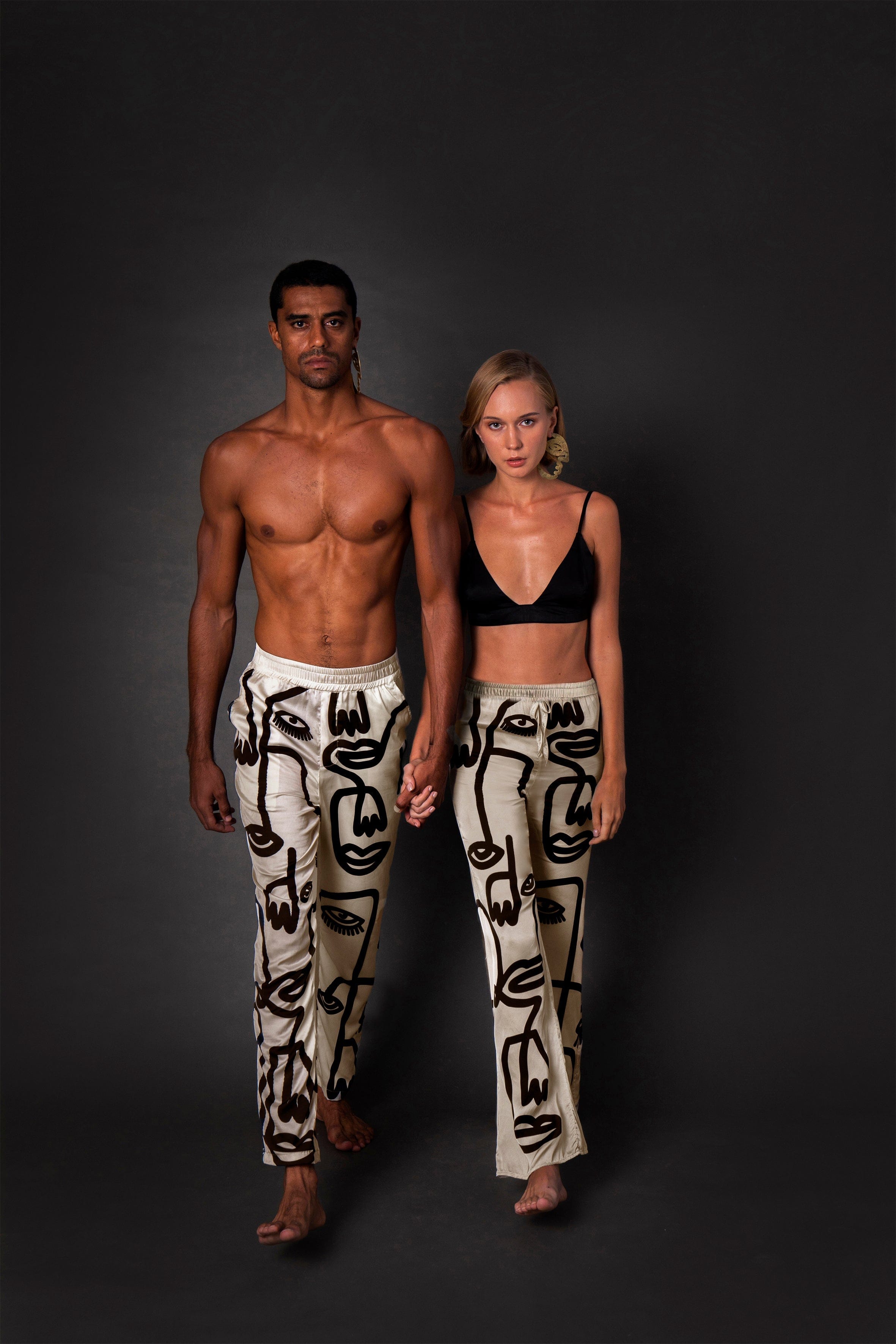 Nouri Pants Ivory - Woman - .MAISON LES ÉNERVÉS | Prêt-à-porter | Official online store