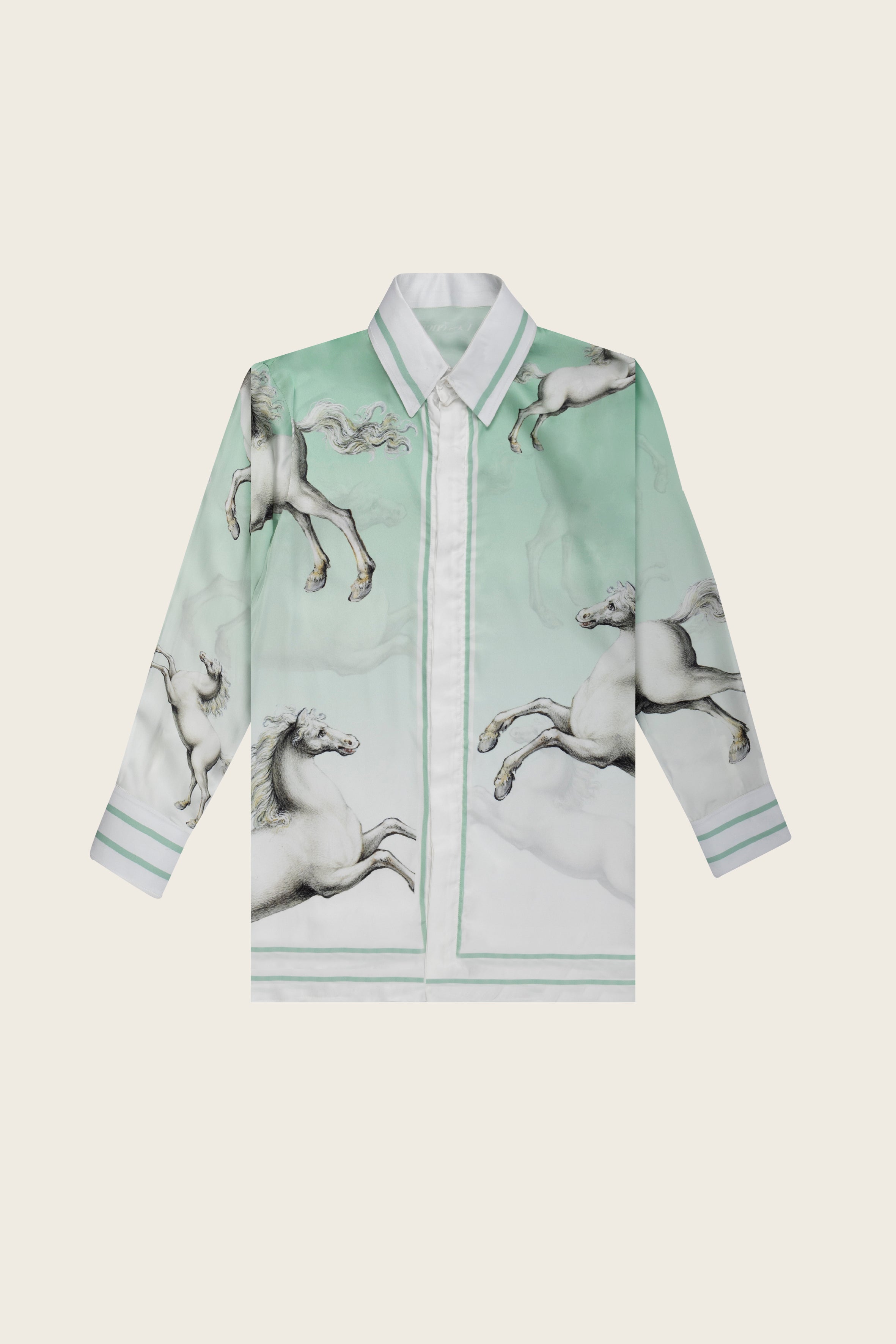 Savage Mint Shirt - .MAISON LES ÉNERVÉS | Prêt-à-porter | Official online store