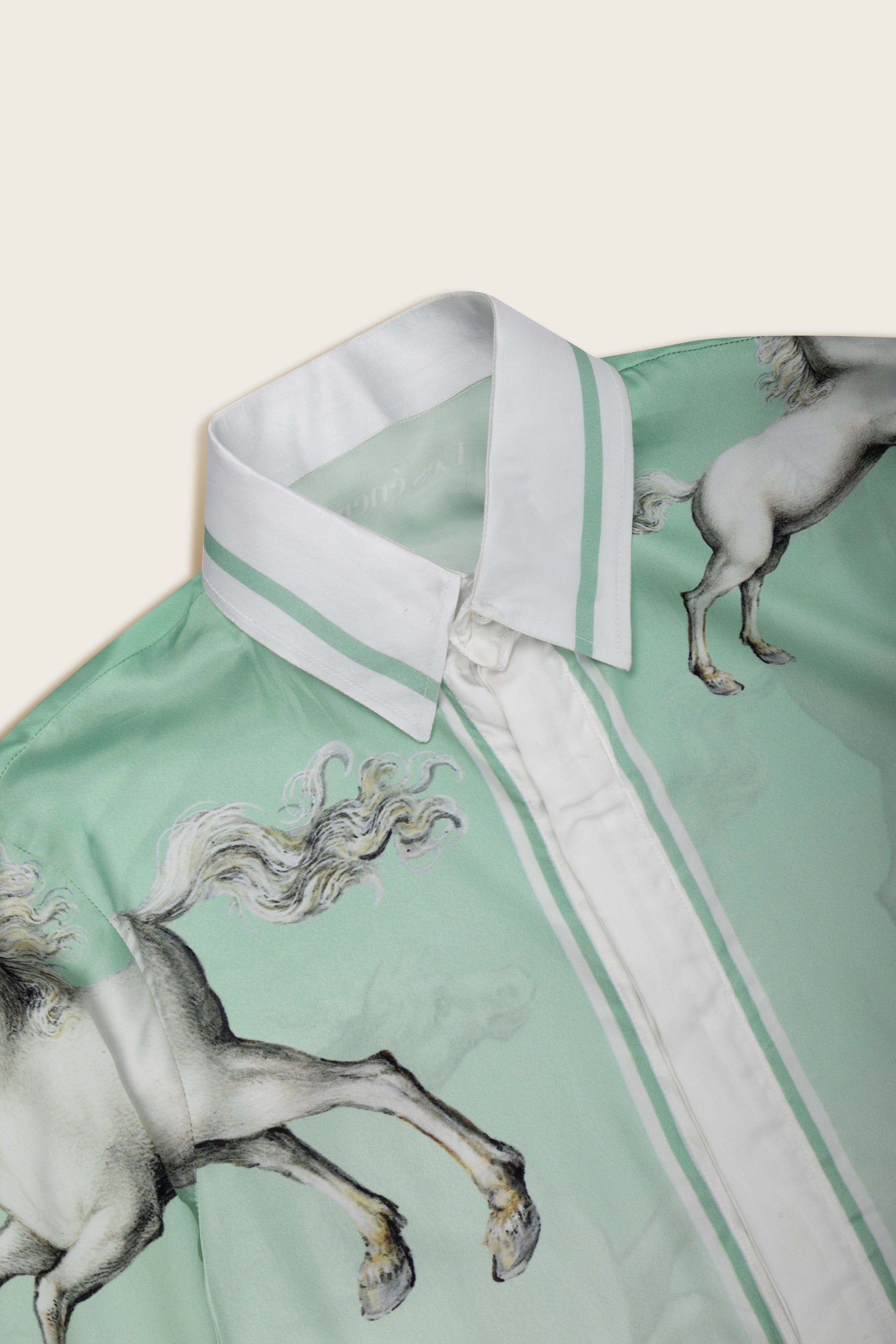 Savage Mint Shirt - .MAISON LES ÉNERVÉS | Prêt-à-porter | Official online store