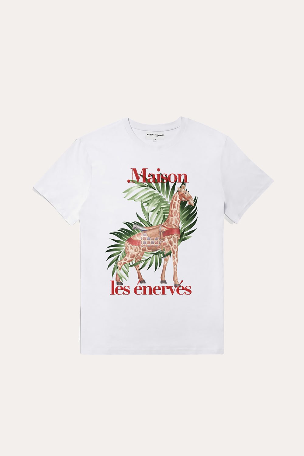 T-shirt Les énervés Girafe - .MAISON LES ÉNERVÉS | Prêt-à-porter | Official online store