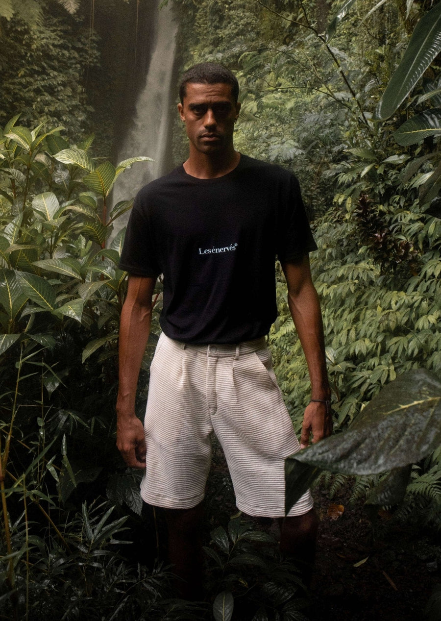 T-shirt Les énervés - Noir