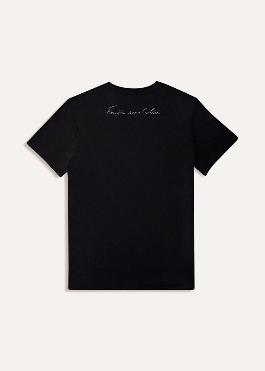 T-shirt Les énervés - Noir