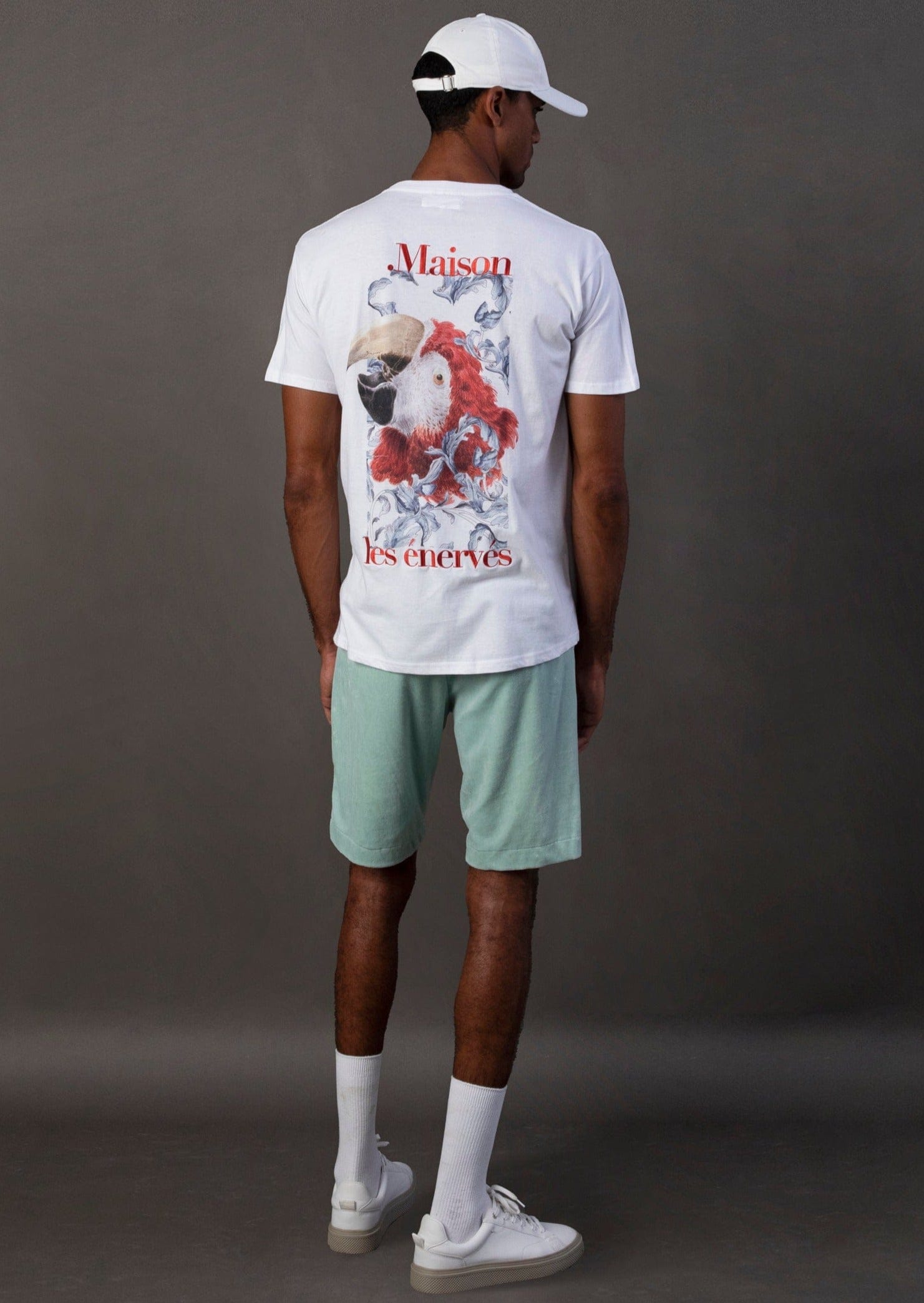 T-shirt Les énervés Red Parrot - .MAISON LES ÉNERVÉS | Prêt-à-porter | Official online store